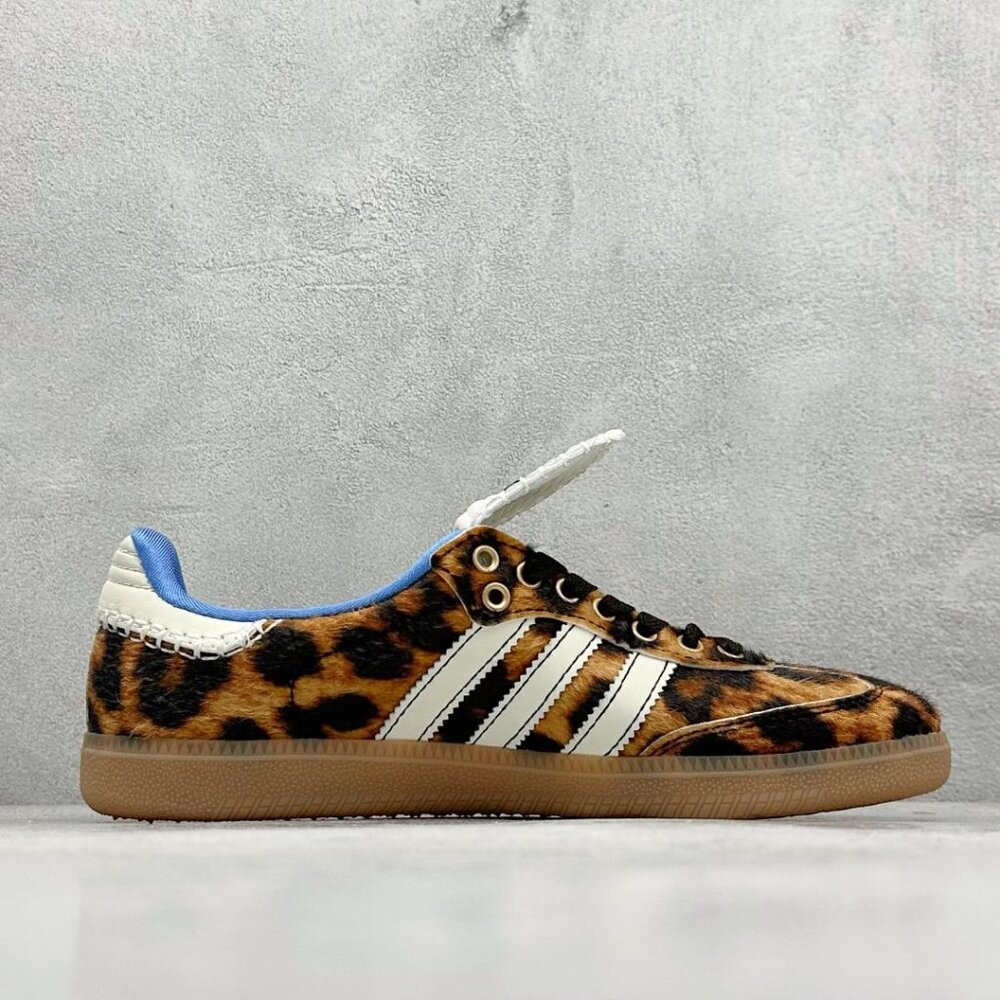 Wales Bonner x adidas Samba Pony Leopard